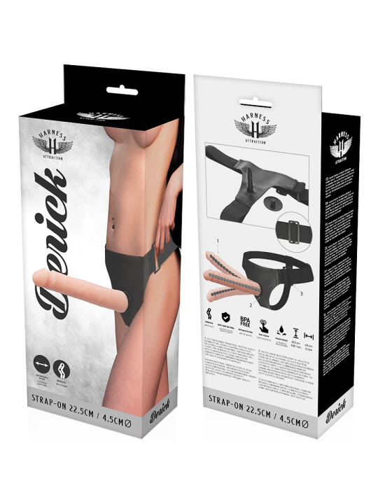 HARNESS ATTRACTION - DERICK ARNÉS ARTICULABLE 22.5 CM -O- 4.5 CM