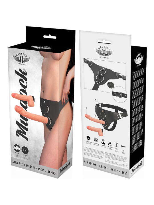 HARNESS ATTRACTION - ARNÉS MURDOCK 19.8 + 15 CM -O- 4 CM