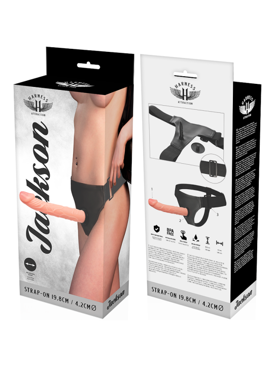 HARNESS ATTRACTION - ARNÉS JACKSON 19.8 CM -O- 4.2 CM