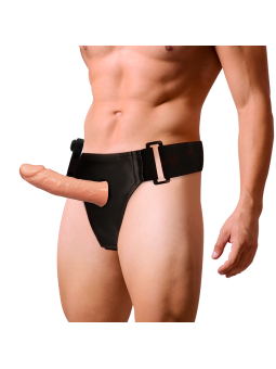 HARNESS ATTRACTION - ARNÉS HUECO BENNY CON VIBRADOR 15 CM -O- 4.5 CM
