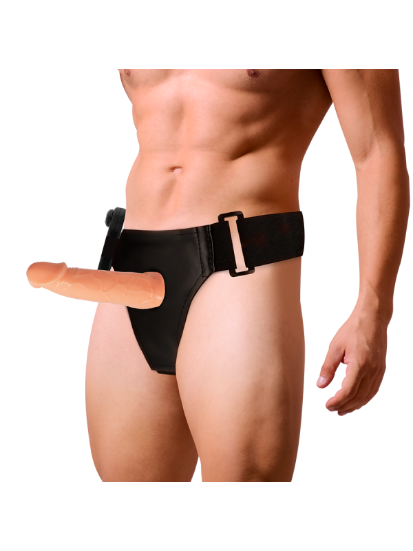 HARNESS ATTRACTION - ARNÉS HUECO WILLIAN CON VIBRADOR 17 CM -O- 4.5 CM
