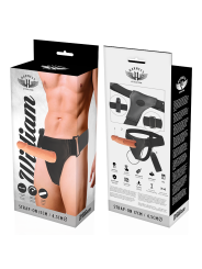 HARNESS ATTRACTION - ARNÉS HUECO WILLIAN CON VIBRADOR 17 CM -O- 4.5 CM