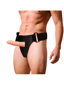 HARNESS ATTRACTION - ARNÉS HUECO GREGORY CON VIBRADOR 16.5 CM -O- 4.3 CM