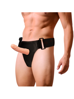 HARNESS ATTRACTION - ARNÉS HUECO MARCOS CON VIBRADOR 15 CM -O- 5 CM