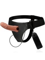 HARNESS ATTRACTION - ARNÉS HUECO MARCOS CON VIBRADOR 15 CM -O- 5 CM