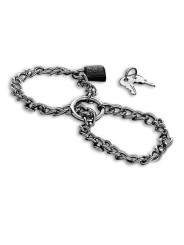 METAL HARD - ESPOSAS CON CADENA DE ACERO INOX.