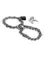 METAL HARD - ESPOSAS CON CADENA DE ACERO INOX.