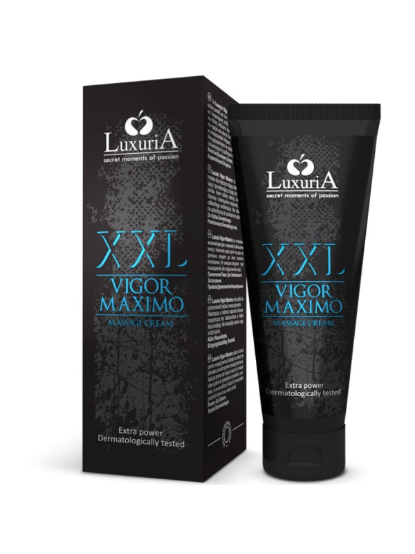 INTIMATELINE LUXURIA - XXL VIGOR MÁXIMO CREMA MASAJE VOLUMINIZADORA 75 ML