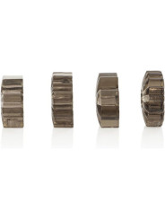 CALEXOTICS - BASIC SET 4 ANILLAS PENE TPR