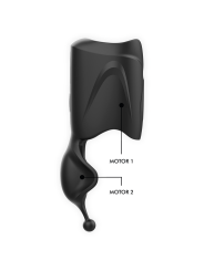 JAMYJOB - MASTURBADOR STROKER VIBRADOR 2 MOTORES