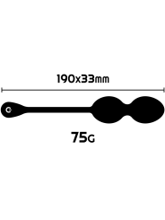 RITUAL NISHA BOLAS KEGEL RECARGABLES VIBRADORAS NEGRO