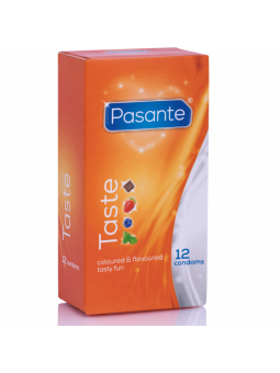PASANTE - PRESERVATIVOS SABORES 12 UNIDADES