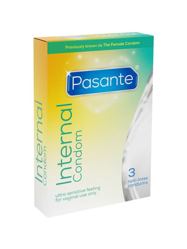 PASANTE - INTERNAL PRESERVATIVO SIN LATEX 3 UNIDADES
