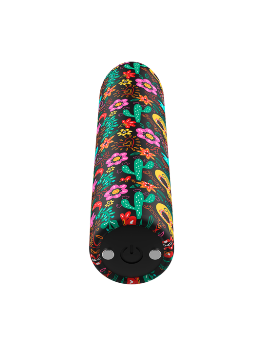 CUSTOM BULLETS - BALA RECARGABLE SKULL 10 INTENSIDADES