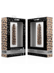 CUSTOM BULLETS - BALA RECARGABLE LEOPARD 10 INTENSIDADES