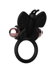 COQUETTE CHIC DESIRE - COCK RING BUTTERFLY ANILLO VIBRADOR NEGRO / GOLD