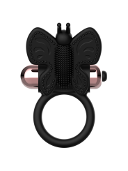 COQUETTE CHIC DESIRE - COCK RING BUTTERFLY ANILLO VIBRADOR NEGRO / GOLD