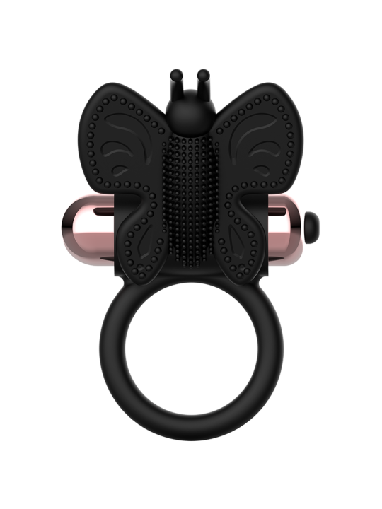 COQUETTE CHIC DESIRE - COCK RING BUTTERFLY ANILLO VIBRADOR NEGRO / GOLD