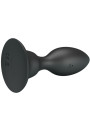 MR PLAY - PLUG ANAL CON VIBRACIÓN NEGRO CONTROL REMOTO