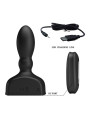 MR PLAY - PLUG ANAL HINCHABLE NEGRO CONTROL REMOTO