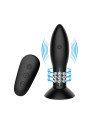 MR PLAY - PLUG CON BOLAS ROTADORAS NEGRO CONTROL REMOTO