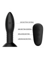 MR PLAY - PLUG CON BOLAS ROTADORAS NEGRO CONTROL REMOTO