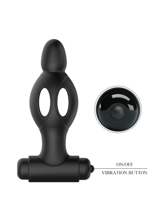 MR PLAY - PLUG ANAL DE SILICONA CON VIBRACIÓN