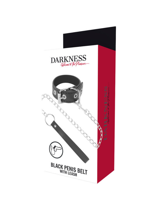 DARKNESS - ANILLA PENE CON CORREA