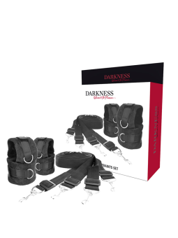 DARKNESS - SET DE ATADURAS PARA LA CAMA
