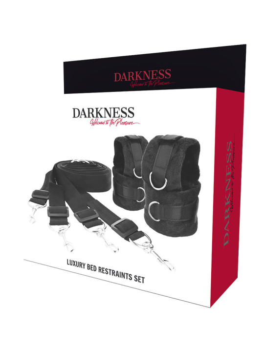 DARKNESS - SET DE ATADURAS PARA LA CAMA