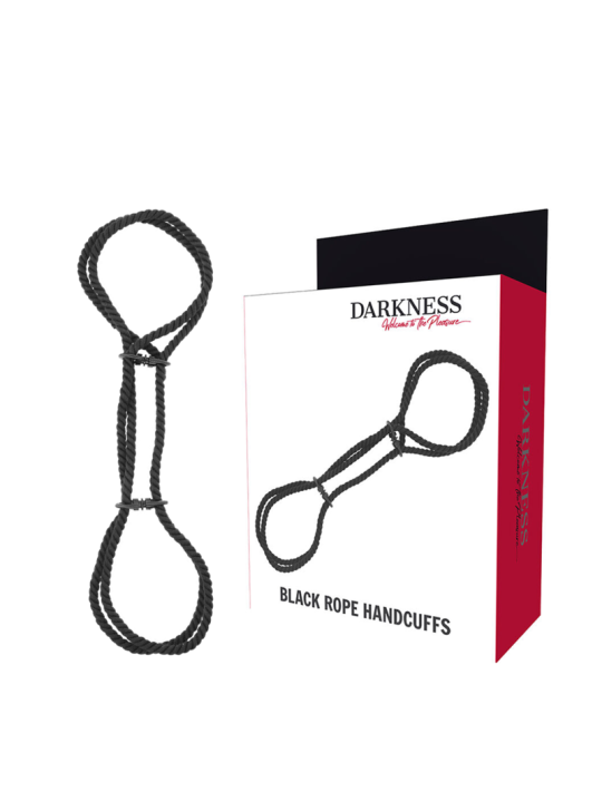 DARKNESS - ESPOSAS MANOS O TOBILLOS CUERDA 100% ALGODON