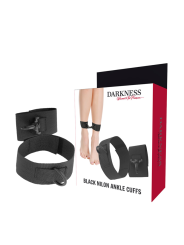 DARKNESS - ESPOSAS PARA TOBILLOS NYLON NEGRO
