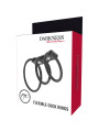 DARKNESS - SET DE 3 ANILLAS PENE FLEXIBLE