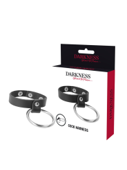 DARKNESS - ANILLO DE METAL PARA EL PENE Y TESTÍCULOS
