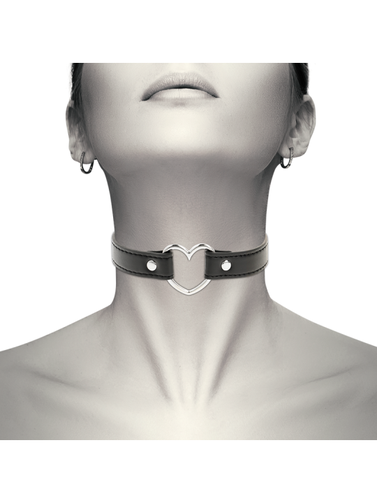 COQUETTE CHIC DESIRE - COLLAR CUERO VEGANO ACCESORIO WOMAN CORAZÓN