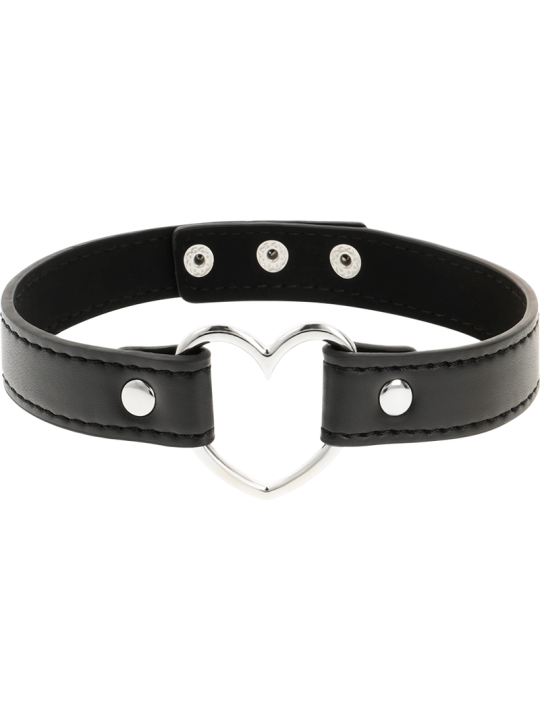 COQUETTE CHIC DESIRE - COLLAR CUERO VEGANO ACCESORIO WOMAN CORAZÓN