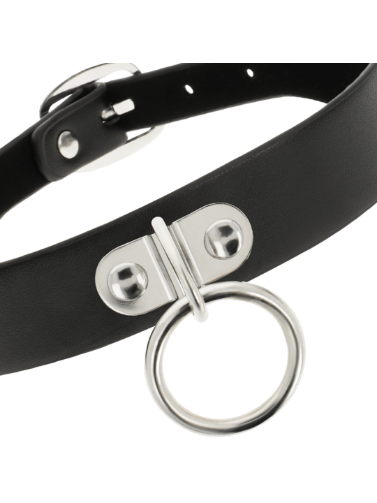 COQUETTE CHIC DESIRE - COLLAR CUERO VEGANO ACCESORIO WOMAN FETISH
