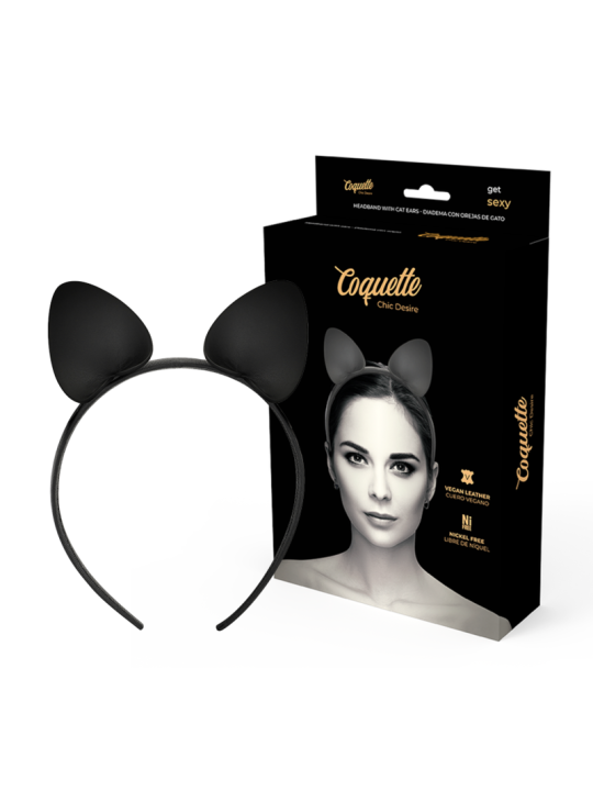 COQUETTE CHIC DESIRE - DIADEMA CON OREJAS DE GATO