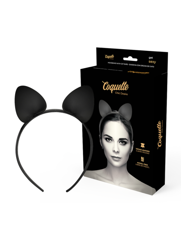 COQUETTE CHIC DESIRE - DIADEMA CON OREJAS DE GATO