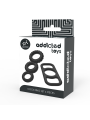 ADDICTED TOYS - SET 4 ANILLOS SILICONA PARA EL PENE