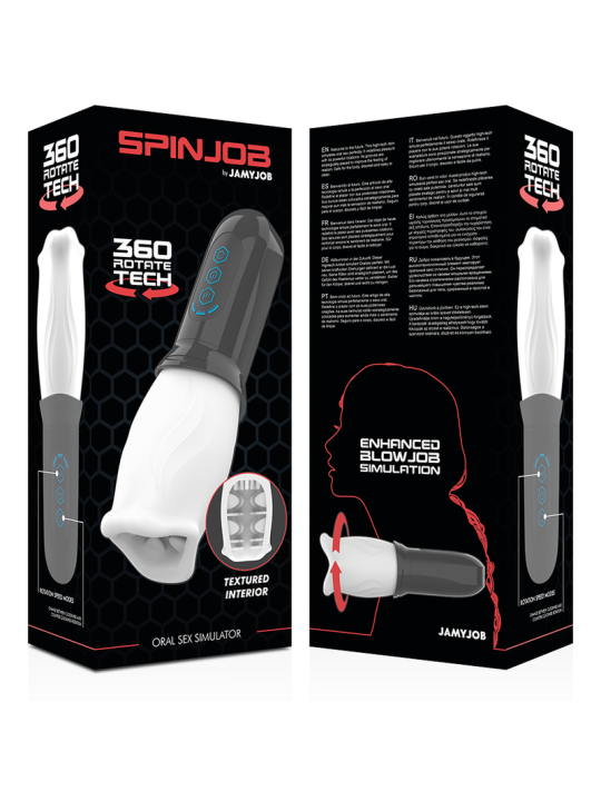 JAMYJOB - SPINJOB MASTURBADOR CON ROTACIÓN