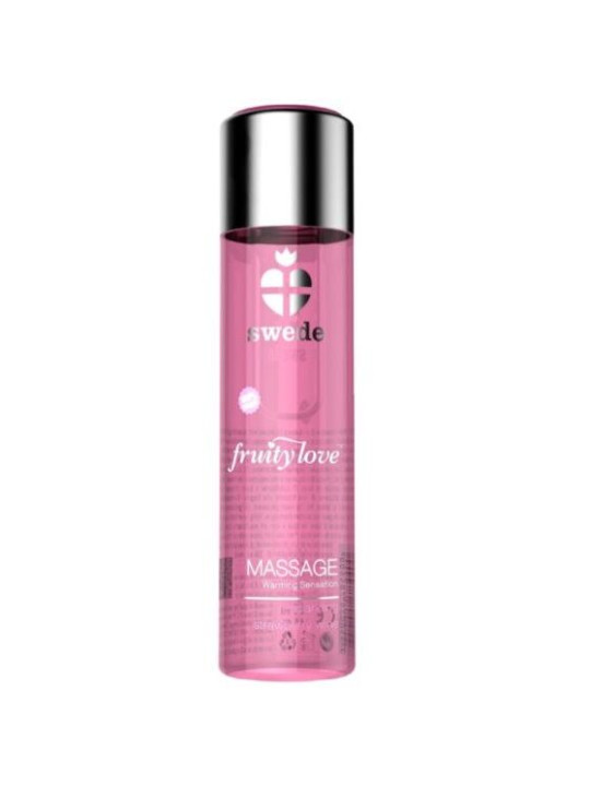 SWEDE - FRUITY LOVE ACEITE EFECTO CALOR FRESAS CON CHAMPAGNE 60 ML