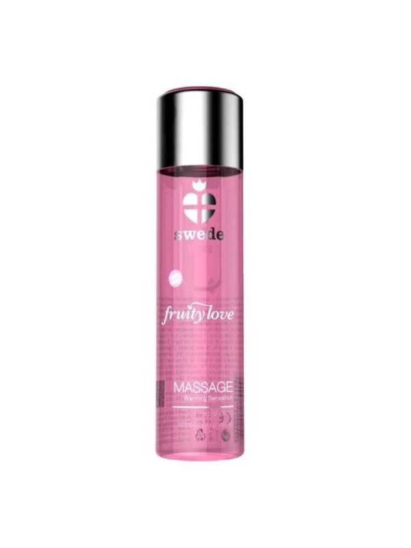 SWEDE - FRUITY LOVE ACEITE EFECTO CALOR FRESAS CON CHAMPAGNE 60 ML