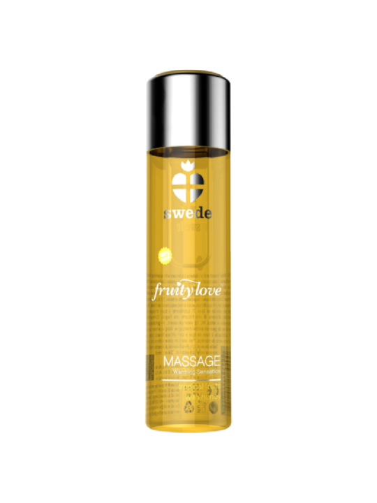 SWEDE - FRUITY LOVE ACEITE EFECTO CALOR FRUTAS TROPICALES Y MIEL 120 ML