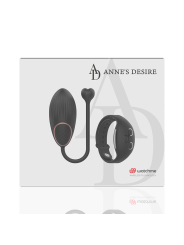 ANNE'S DESIRE - HUEVO CONTROL REMOTO TECNOLOGÍA WATCHME NEGRO