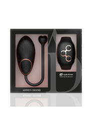 ANNE'S DESIRE - HUEVO CONTROL REMOTO TECNOLOGÍA WATCHME NEGRO/GOLD