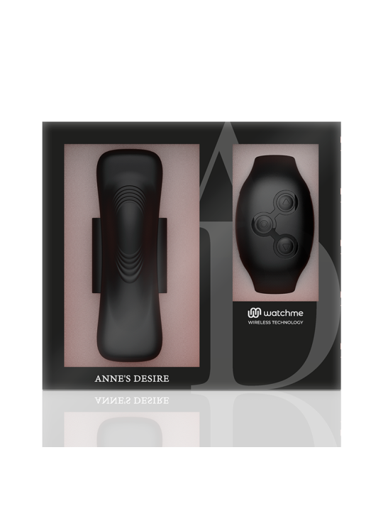 ANNE'S DESIRE - PANTY PLEASURE TECNOLOGÍA WATCHME NEGRO