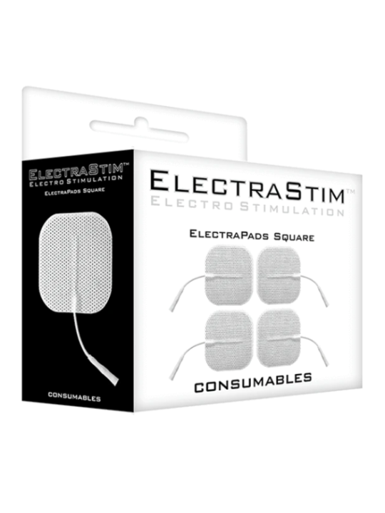 ELECTRASTIM - 4 ELECTRAPADAS CON CONECTOR
