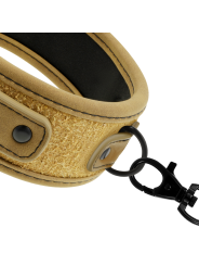 FETISH SUBMISSIVE ORIGEN - COLLAR CON CADENA CON FORRO DE NEOPRENO