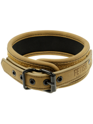 FETISH SUBMISSIVE ORIGEN - COLLAR CON CADENA CON FORRO DE NEOPRENO